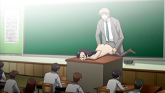She Gets Punished In Front Of Classroom   Hentai Toon