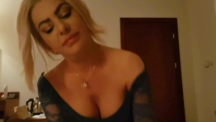 Stepmom Help Stepson To Cum Inside Her Pussy In The Hotel Room