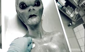 Horror Porn   A Horny Scientist Today Fucks Tied Alien