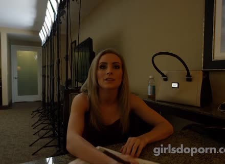 Pretty Blonde Gives Pov Bj And Vibes Cunt Behind The Scenes