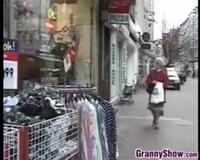Granny And A Young Guy Having Sex