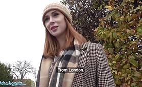 Public Agent   Perfect Long Haired Redhead Fucked For Money