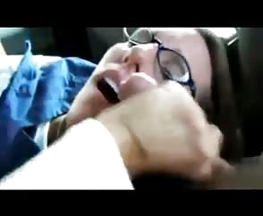Backseat Whore Cum In Mouth