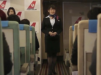 Hot Japanese Women Airline Hostesses Sexual Services To Business Men