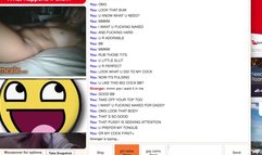 OMEGLE TOYBOY   HORNY LOVELY BLONDIE PLAYS WITH ME