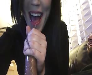 Punk Emo Goth Gf Begs For Cum In Her Mouth