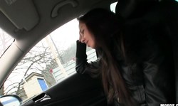 Driver Picked Up A Slutty Teen And Fucked Her Tight Crack