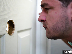 Rose Monroe Is Tempted By A Neighbor’s Big Dick In A Gloryhole
