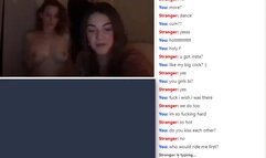 Three Omegle Girls In Love With My Big Cock