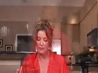 Provocative Sexy Aunt Gets Banged In The Kitchen By Teenage Boy