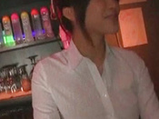 Hot Bartender Sucked Cock To Visitor