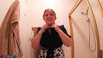 Stepmom Fucks Stepson In The Bathroom After Church