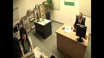 Japanese Office Secretary Blows The Boss And Gets Fucked   Www.JapanesePornCams247.com