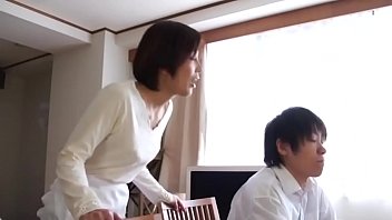 Hot Asian Japanese Step Mom Fucks Her Young