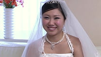 Japanese Bride Get Her Beautiful Hairy Cunt Licked And Fucked By Her New Husband