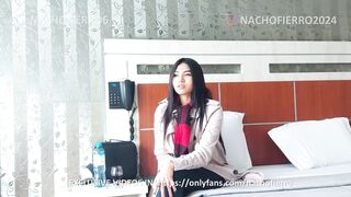 BEAUTIFUL INNOCENT GIRL DEBUTS IN A PORN CASTING   HER WHORE FACE IS FANTASTIC.