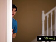 Ricky Spanish Gets Adventurous With A Daring Stepmom In The Kitchen.