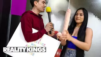 REALITY KINGS   Alexis Doll Asks Jordi To Fit A Huge Dildo In Her Ass Then Asks For The Real Thing