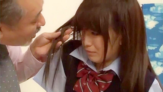 Forbidden Nippon Teen Gets Fucked With Knife By Crazed Mature Neighbor