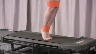 Obedient Slut Tortured With A Treadmill Whilst Hanged Naked