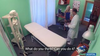 Fake Hospital   Tattooed Blonde Loves Doctor’s Dick