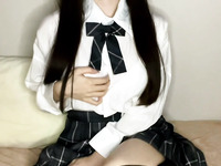 Japanese Schoolgirl Plays With A Vibrator Until Twitching Orgasm