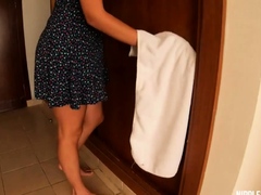 Step Sister Stuck In Closet   Big Cock, Rough Fuck!