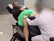 The Gynecologist Has Sex With His Patient While Her Boyfriend Waits Outside.