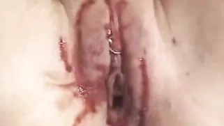 Sexy Busty Blonde Is Enjoying Hardcore Penetration With Needles