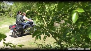 They Rode Their Motorcycles Into The Woods To Fuck