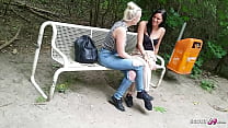 Deutsche Latina Christy Ley Und Ihre Freundin Nika Im Park Von Gemeinsamen Bekannten Gefickt