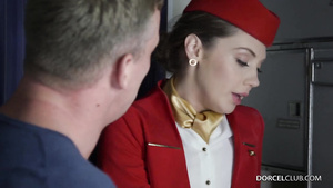 A Caring Stewardess Elena Koshka In 4K