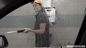 Carwash Beauty Cash For Sex Anie Darling