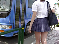 Japanese Teen Schoolgirl Molested On Public Bus