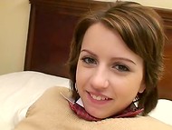 Sexy College Girl With Nice Tits Meets Excited Asian Lover