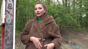 Public Agent Anna Polina Gets Her Perfect Tits Out For A Pounding