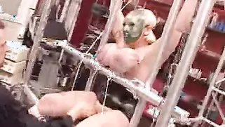 Masked Hottie Does Love Hardcore Torturing With Needles