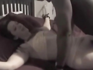 Girlfriend  To Bed As Cuck Watches BBCs Use Her