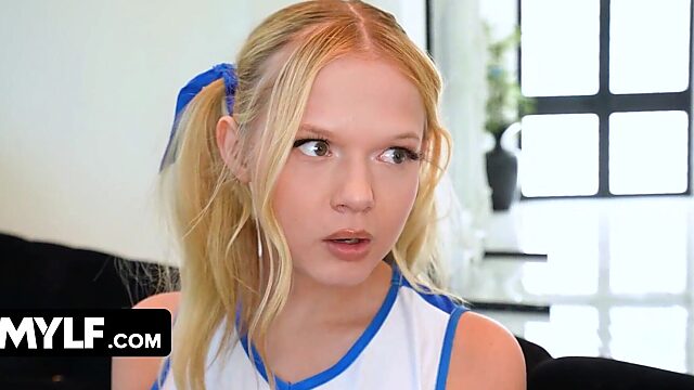 Tiny Cheerleader Coco Lovelock Can’t Stop Fantasizing About Fucking Her Hot MILF Coach