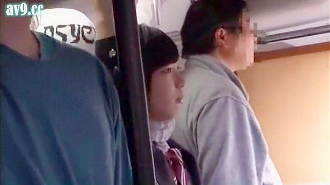 Public Bus Pleasure   Young Oriental Girl Gets Naughty