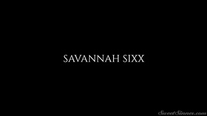 Crazy Love Making With Sensual Darkhaired Babe   Savannah Sixx