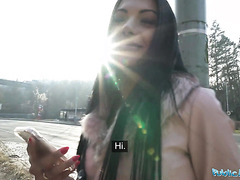 Brunette Stranger Accepts Cash For A Quick Outside Fuck POV