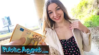 Public Agent   Young Ukrainian Girl Waiting To Meet Friends Agrees To Have Sex Outside On Camera With Big Dick Stranger