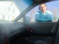 Chubby Chick Is Pleasing A Bbc Neighbour With A Hot Blowjob And Tight Pussy In The Car