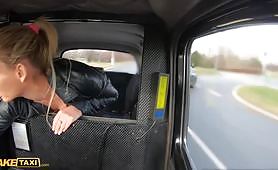 Fake Taxi   Sexy Blonde Isabelle Deltore Gets Fucked In Taxi