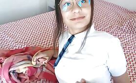 Stunning Asian Schoolgirl Enjoys BBC Anal Sex