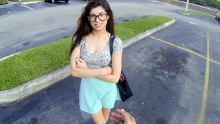 Cute Young Petite Latina Teen Paid Cash To Fuck Stranger POV