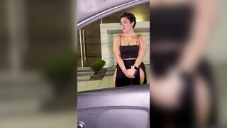 Stranger Fucks Young Colombian Girl After Disco, Sex In Public Car