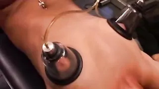 Stunning Busty Chick Likes Nasty Games With Vacuum Sex Toys