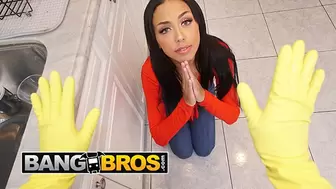 BANGBROS   Bianca Bangs Wants Help From Her Stepdad As She Doesn’t Know How To Handle A Big Dick
